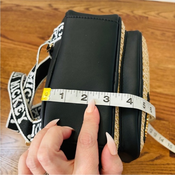 SALE NWT Disney Mickey Mini Backpack Straw with Mickey Ears - Picture 9 of 11